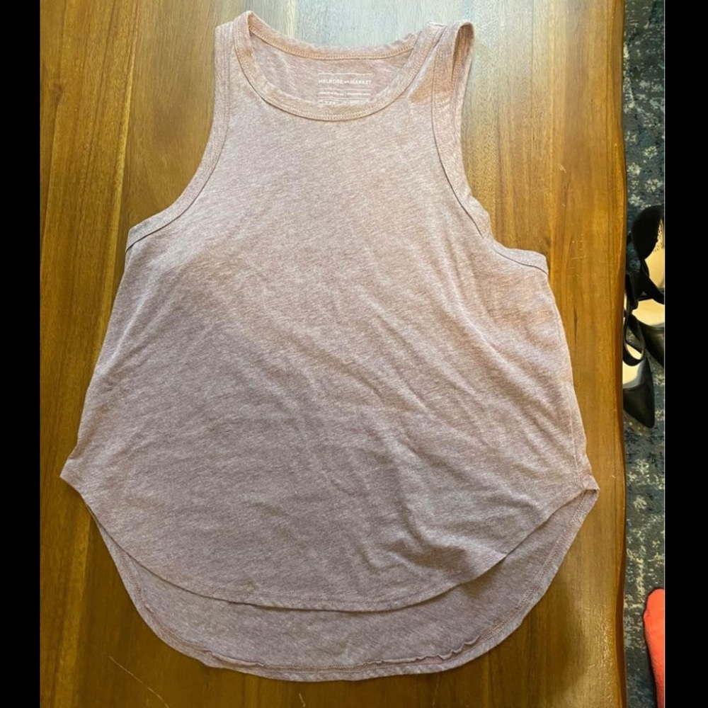 Purple Tank Cotton XXS Melrose And Market